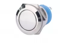 Nút nhấn dài inox 19mm phẳng